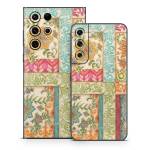 Ikat Floral Samsung Galaxy S22 Series Skin