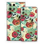 Panda Flowers Samsung Galaxy S22 Series Skin