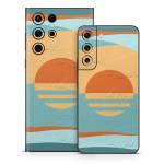 Retro Sunset Samsung Galaxy S22 Series Skin