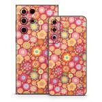 Flowers Squished Samsung Galaxy S22 Series Skin