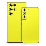 Solid State Lemon Samsung Galaxy S22 Series Skin