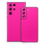 Solid State Malibu Pink Samsung Galaxy S22 Series Skin
