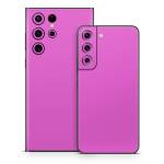 Solid State Vibrant Pink Samsung Galaxy S22 Series Skin
