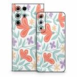 Summer Blooms Samsung Galaxy S22 Series Skin