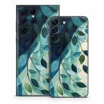 Teal and Indigo Samsung Galaxy S22 Series Skin
