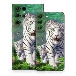 White Tigers Samsung Galaxy S22 Series Skin