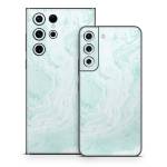 Winter Green Marble Samsung Galaxy S22 Series Skin