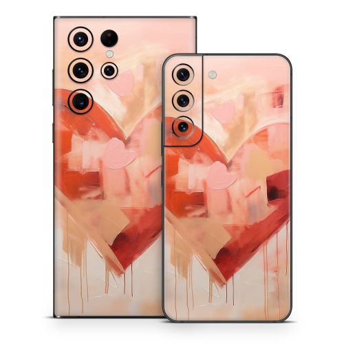 AbEx Hearts Samsung Galaxy S22 Series Skin