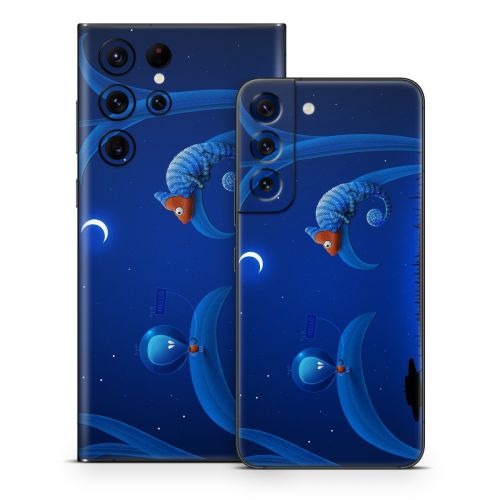 Alien and Chameleon Samsung Galaxy S22 Series Skin