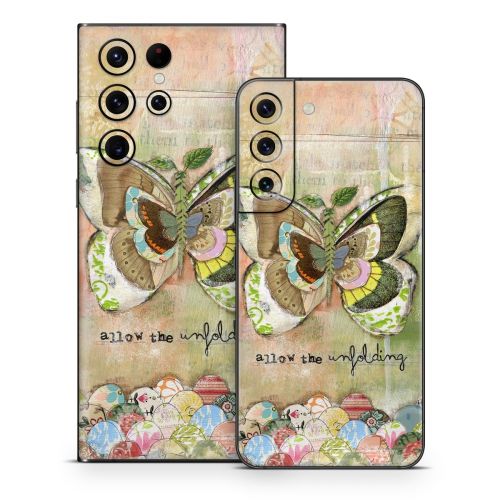 Allow The Unfolding Samsung Galaxy S22 Series Skin