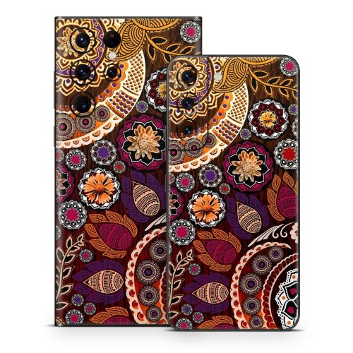 Autumn Mehndi Samsung Galaxy S22 Series Skin