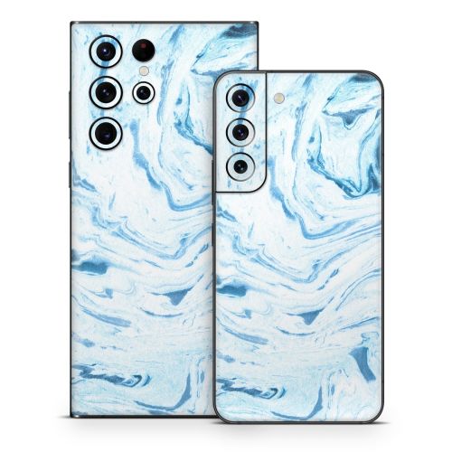 Azul Marble Samsung Galaxy S22 Series Skin