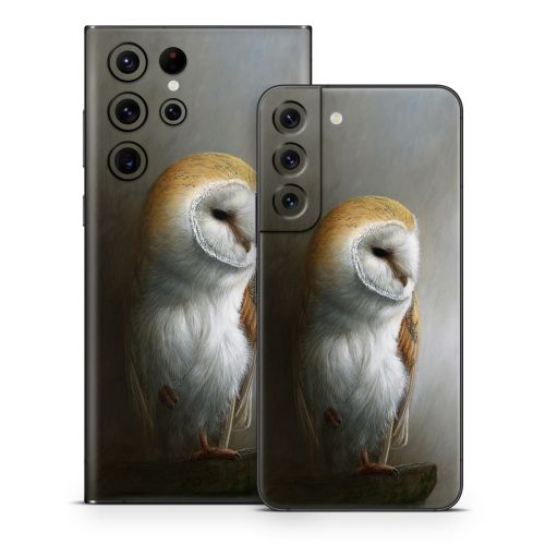 Barn Owl Samsung Galaxy S22 Series Skin