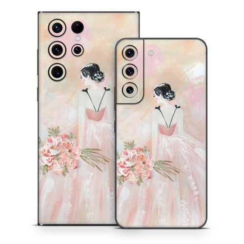 Blush Glam Girl Samsung Galaxy S22 Series Skin
