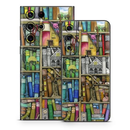Bookshelf Samsung Galaxy S22 Series Skin
