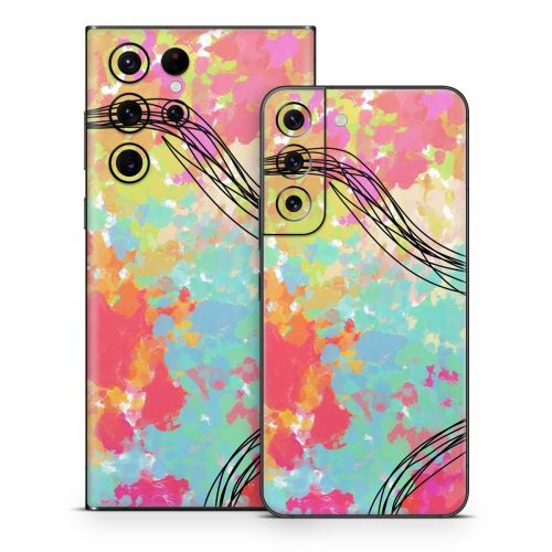 Bright Dots Samsung Galaxy S22 Series Skin