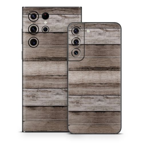 Barn Wood Samsung Galaxy S22 Series Skin