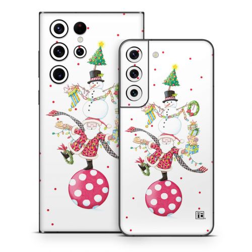Christmas Circus Samsung Galaxy S22 Series Skin