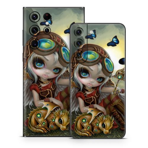 Clockwork Dragonling Samsung Galaxy S22 Series Skin