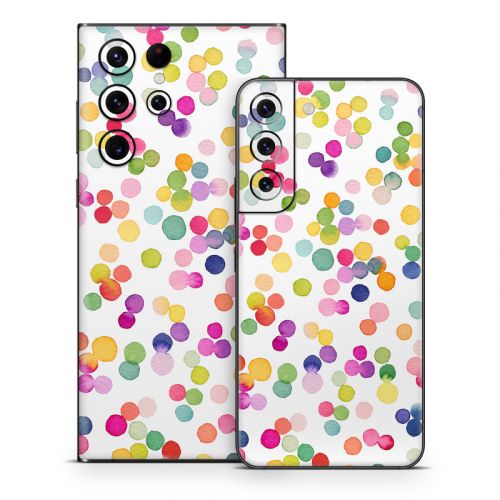 Confetti Dots Samsung Galaxy S22 Series Skin
