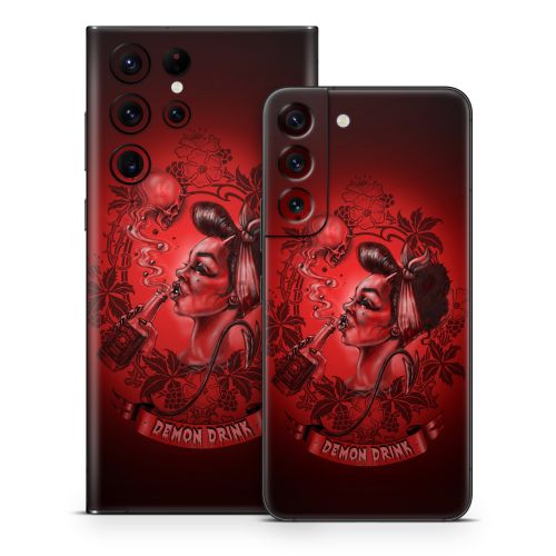 Demon Drink Samsung Galaxy S22 Series Skin