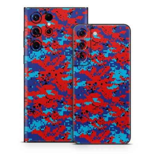 Digital Patriot Camo Samsung Galaxy S22 Series Skin