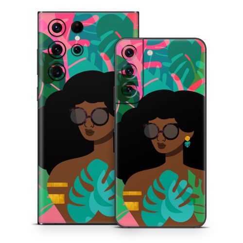 Eva's Garden Samsung Galaxy S22 Series Skin