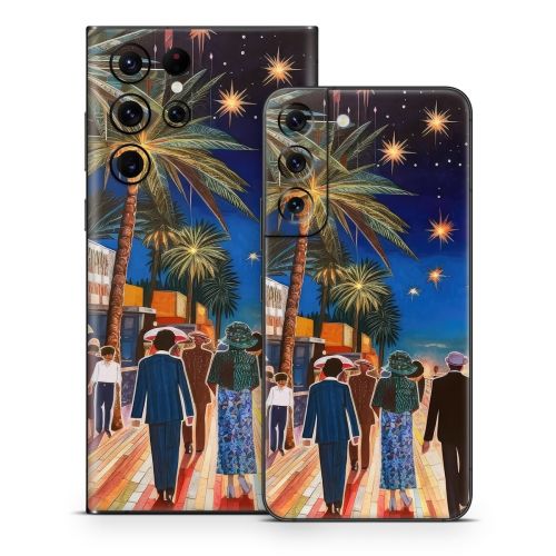 Evening Boardwalk Samsung Galaxy S22 Series Skin