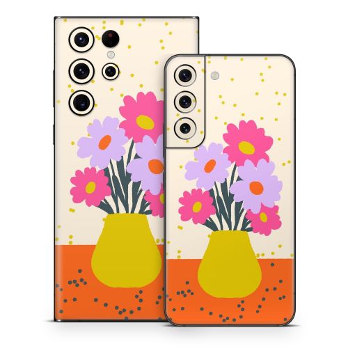 Flowers In A Vase Samsung Galaxy S22 Series Skin