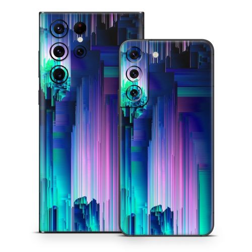 Glitch Trip Samsung Galaxy S22 Series Skin