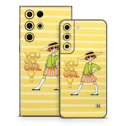 You Go Girl Samsung Galaxy S22 Series Skin