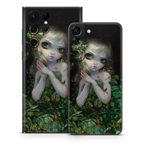 Green Goddess Samsung Galaxy S22 Series Skin