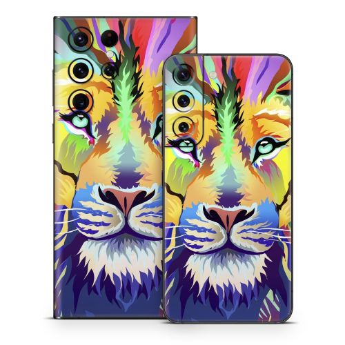King of Technicolor Samsung Galaxy S22 Series Skin