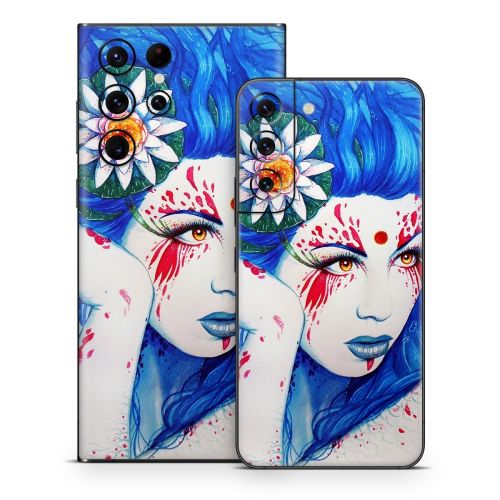 Lady Koi Samsung Galaxy S22 Series Skin
