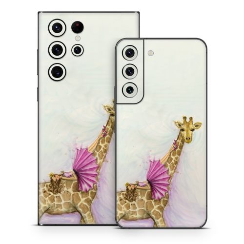 Lounge Giraffe Samsung Galaxy S22 Series Skin