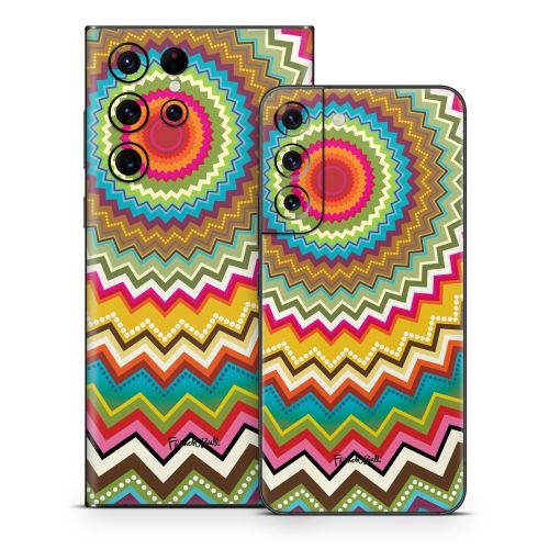 Mosaic Burst Samsung Galaxy S22 Series Skin