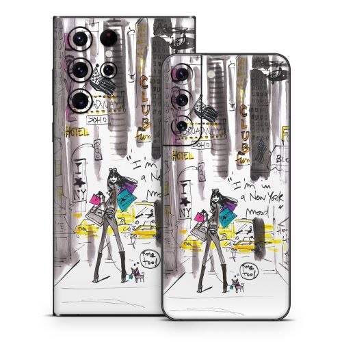 My New York Mood Samsung Galaxy S22 Series Skin
