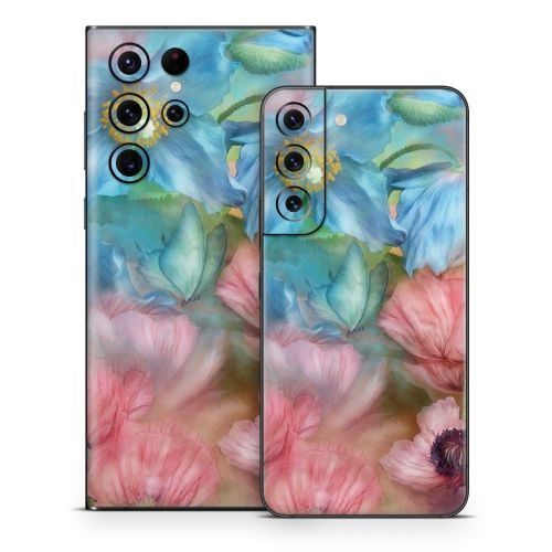 Poppy Garden Samsung Galaxy S22 Series Skin