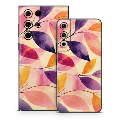 Pastel Blooms Samsung Galaxy S22 Series Skin