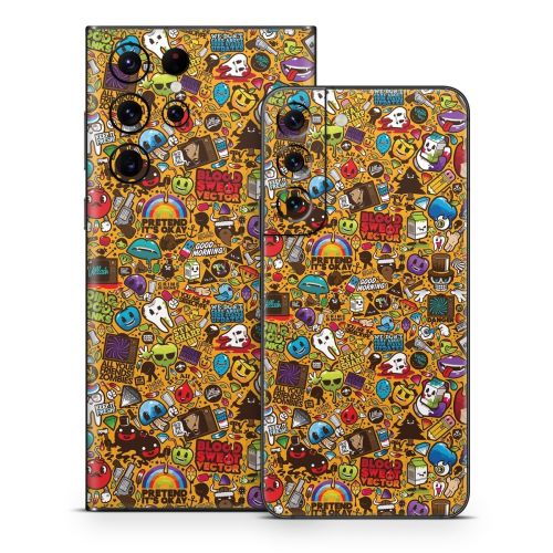 Psychedelic Samsung Galaxy S22 Series Skin