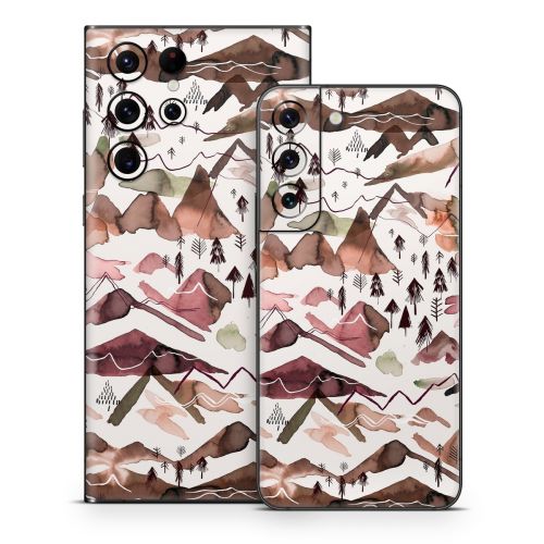 Red Mountains Samsung Galaxy S22 Series Skin