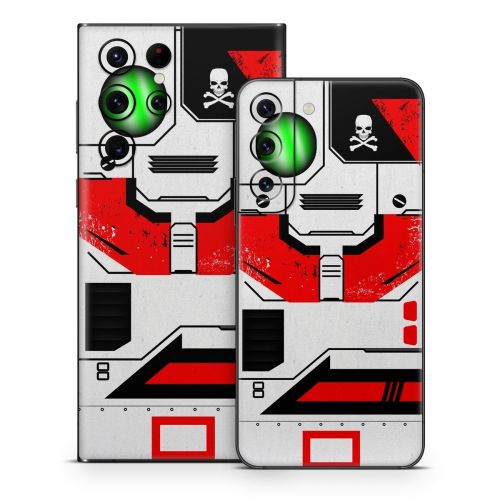 Red Valkyrie Samsung Galaxy S22 Series Skin