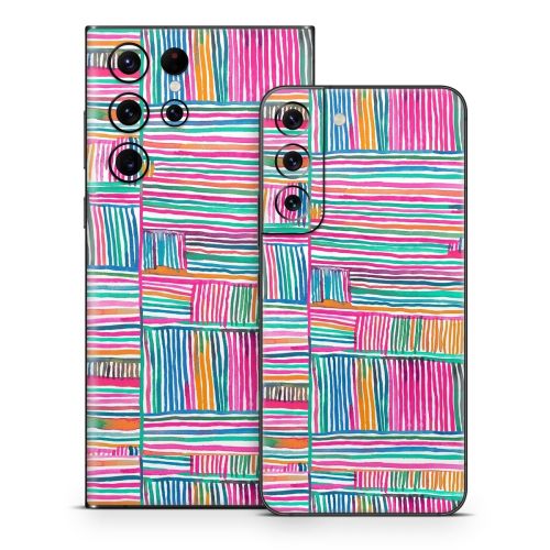Relaxing Stripes Samsung Galaxy S22 Series Skin