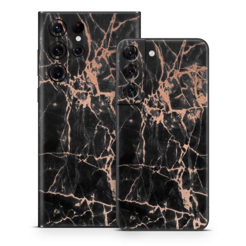 Rose Quartz Marble Samsung Galaxy S22 Series Skin