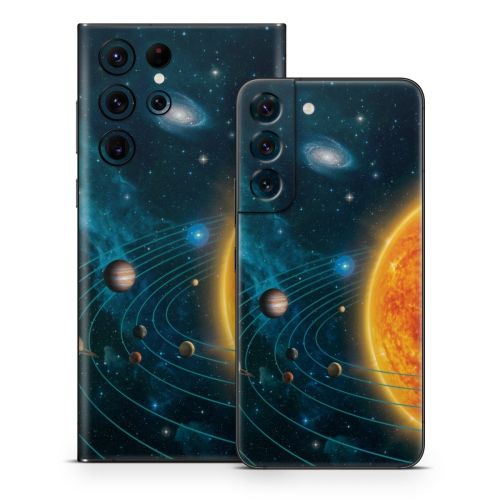 Solar System Samsung Galaxy S22 Series Skin