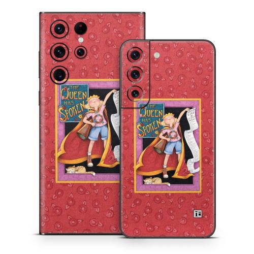 Queen Has Spoken Samsung Galaxy S22 Series Skin