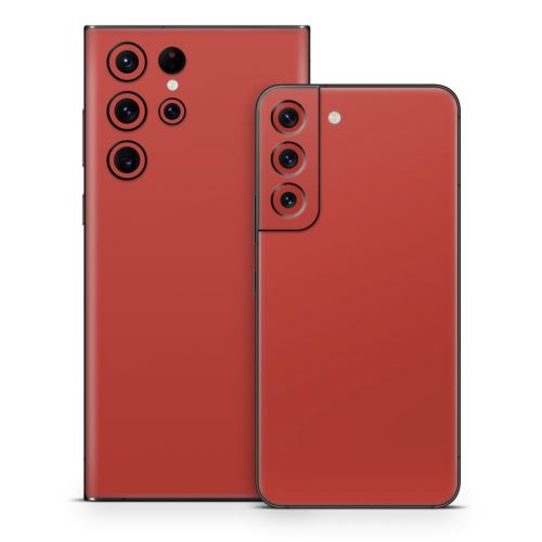 Solid State Berry Samsung Galaxy S22 Series Skin