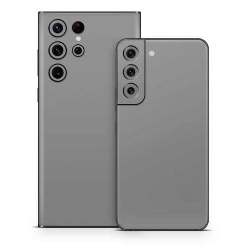 Solid State Grey Samsung Galaxy S22 Series Skin
