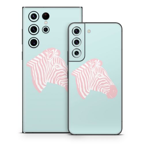 Sweet Zebra Samsung Galaxy S22 Series Skin