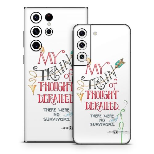Train Derailed Samsung Galaxy S22 Series Skin